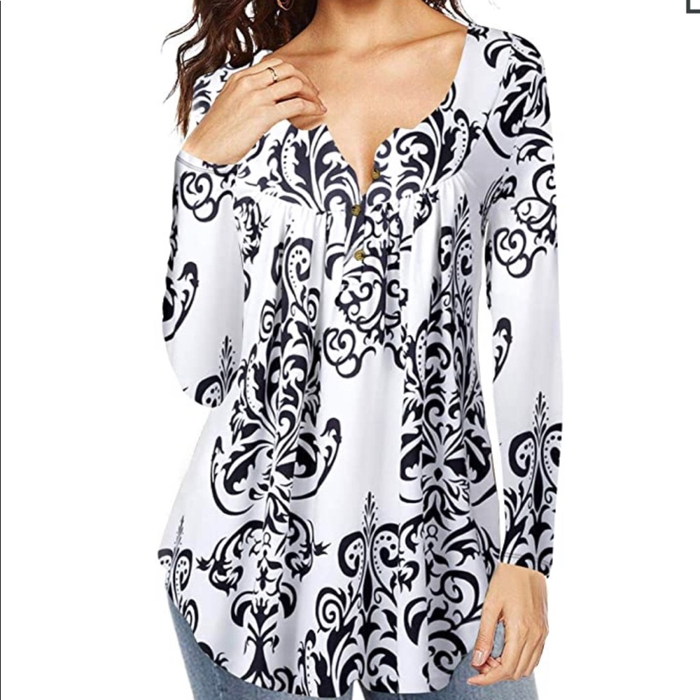V-Neck long sleeve for women
